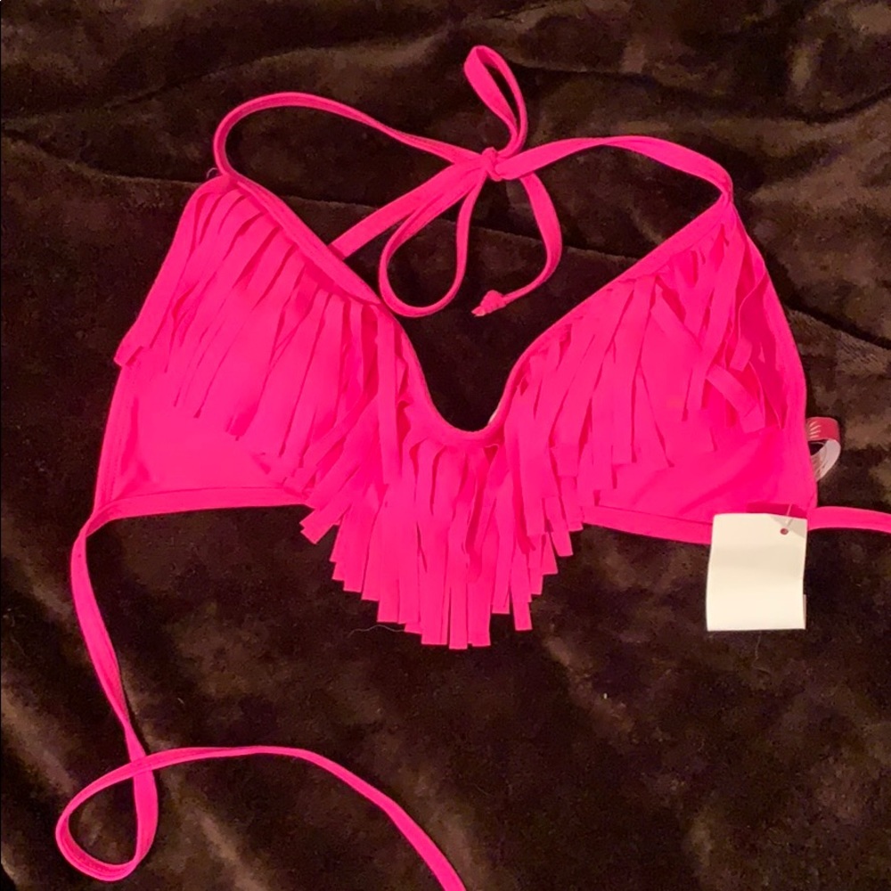 Pink Bikini Top Size Medium
